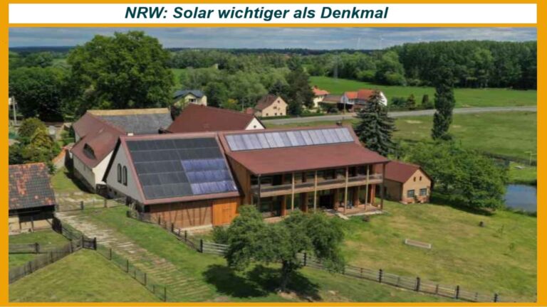 Die Plottendorfer Solarscheune, ein gelungenes Beispiel für die Integration von Solaranlagen in historische Gebäude.