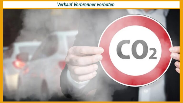 Symbolfoto mit einem Verkehrsschild "Verbot" und der Aufschrift "CO2", das auf Klimaschutz hinweist.