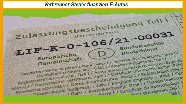 Zulassungssteuer auf Verbrenner: Finanzierung für E-Auto-Kaufprämien und Förderung der Energiewende im Verkehr.