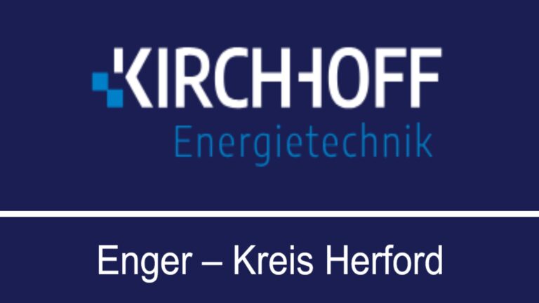 Logo der KIRCHHOFF Energietechnik GmbH – Spezialist für Photovoltaik, Energiespeicher und nachhaltige Energielösungen.