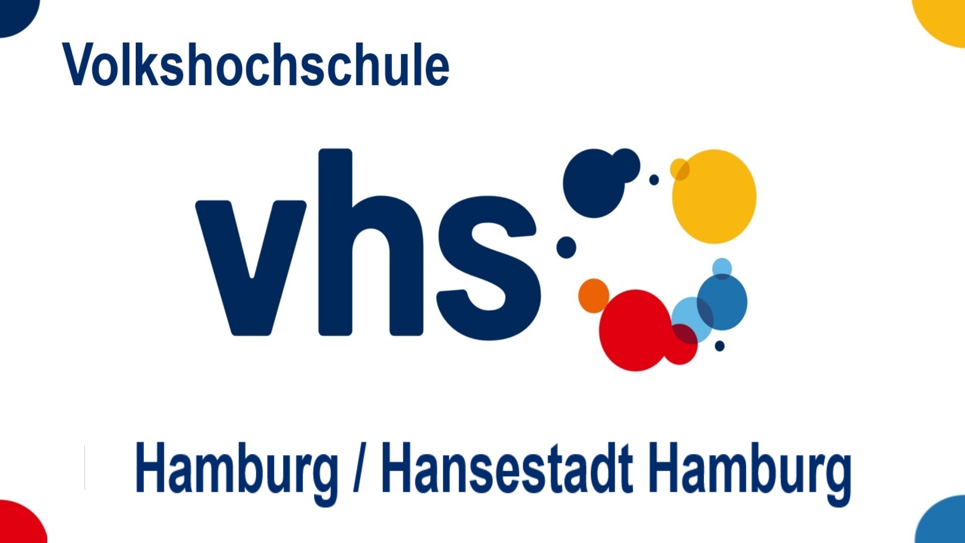 Volkshochschule Hamburg – Kurse und Veranstaltungen zu Energiespeicher, Energiewende, Solar und Photovoltaik