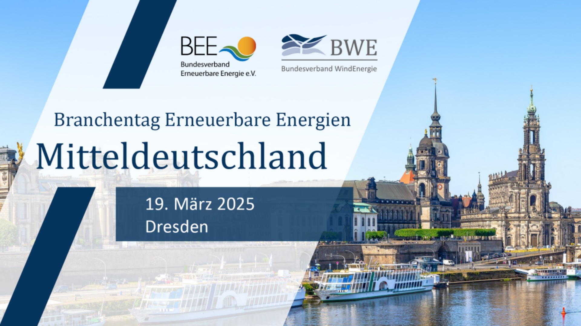 Fachmesse in Dresden zu erneuerbaren Energien mit Schwerpunkt Photovoltaik und Energiespeicher.