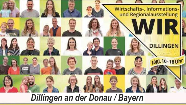 Logo der WIR-Messe in Dillingen mit Bezug zu Photovoltaik und Energiewende