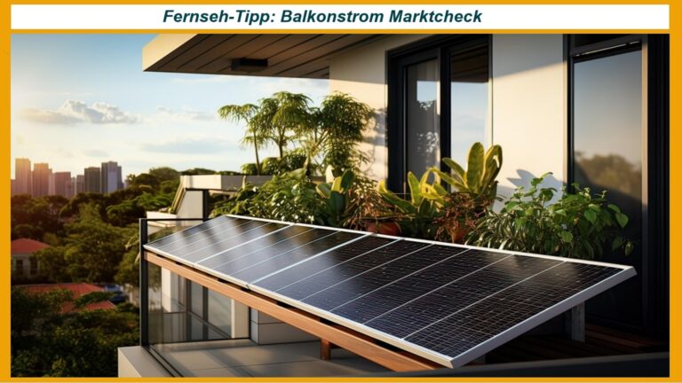 Balkonkraftwerk als Beitrag zur Energiewende mit Fokus auf Photovoltaik und Energiespeicherung