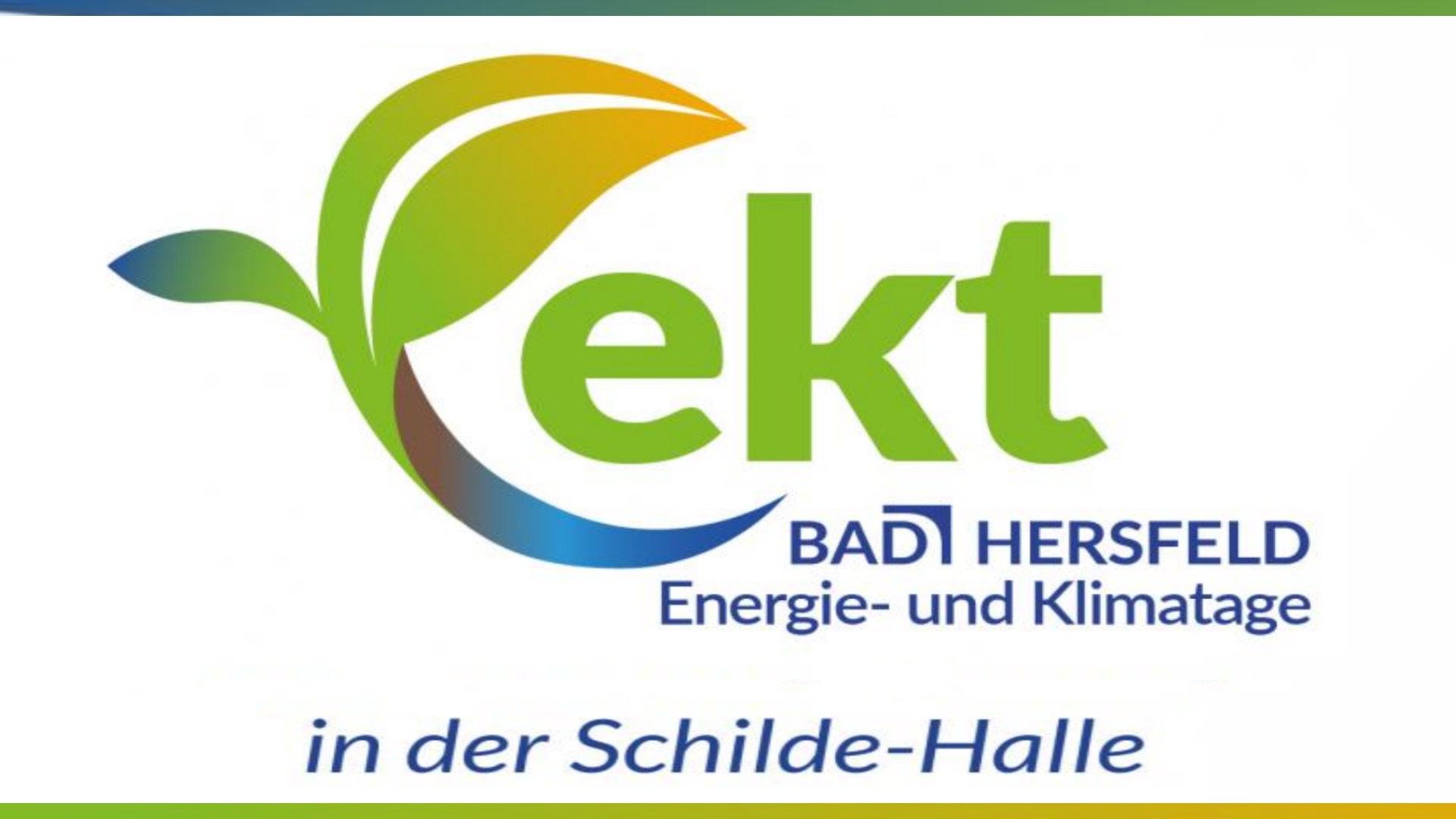 Logo der Messe Energie- und Klimatage Bad Hersfeld mit Fokus auf Photovoltaik und Energiewende