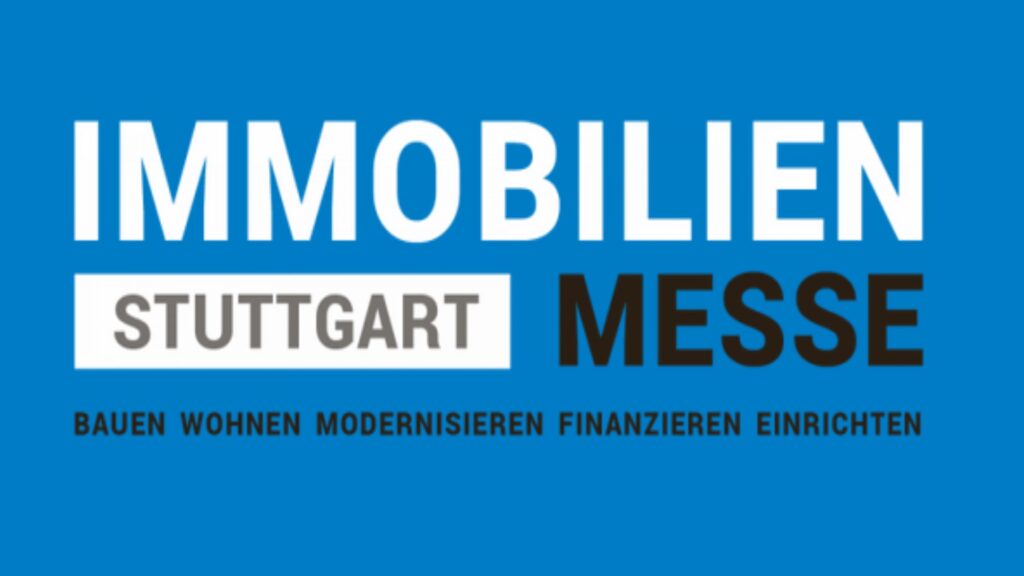 Logo der Immobilien Messe Stuttgart mit Fokus auf Photovoltaik und Energiewende
