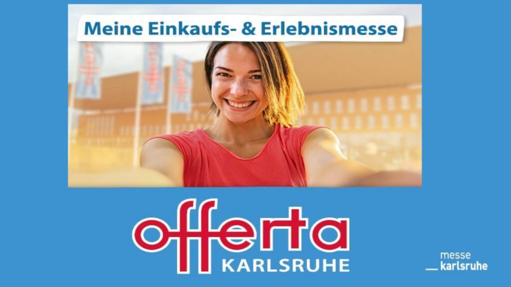Logo der offerta live Karlsruhe mit Schwerpunkt Photovoltaik und Energiewende