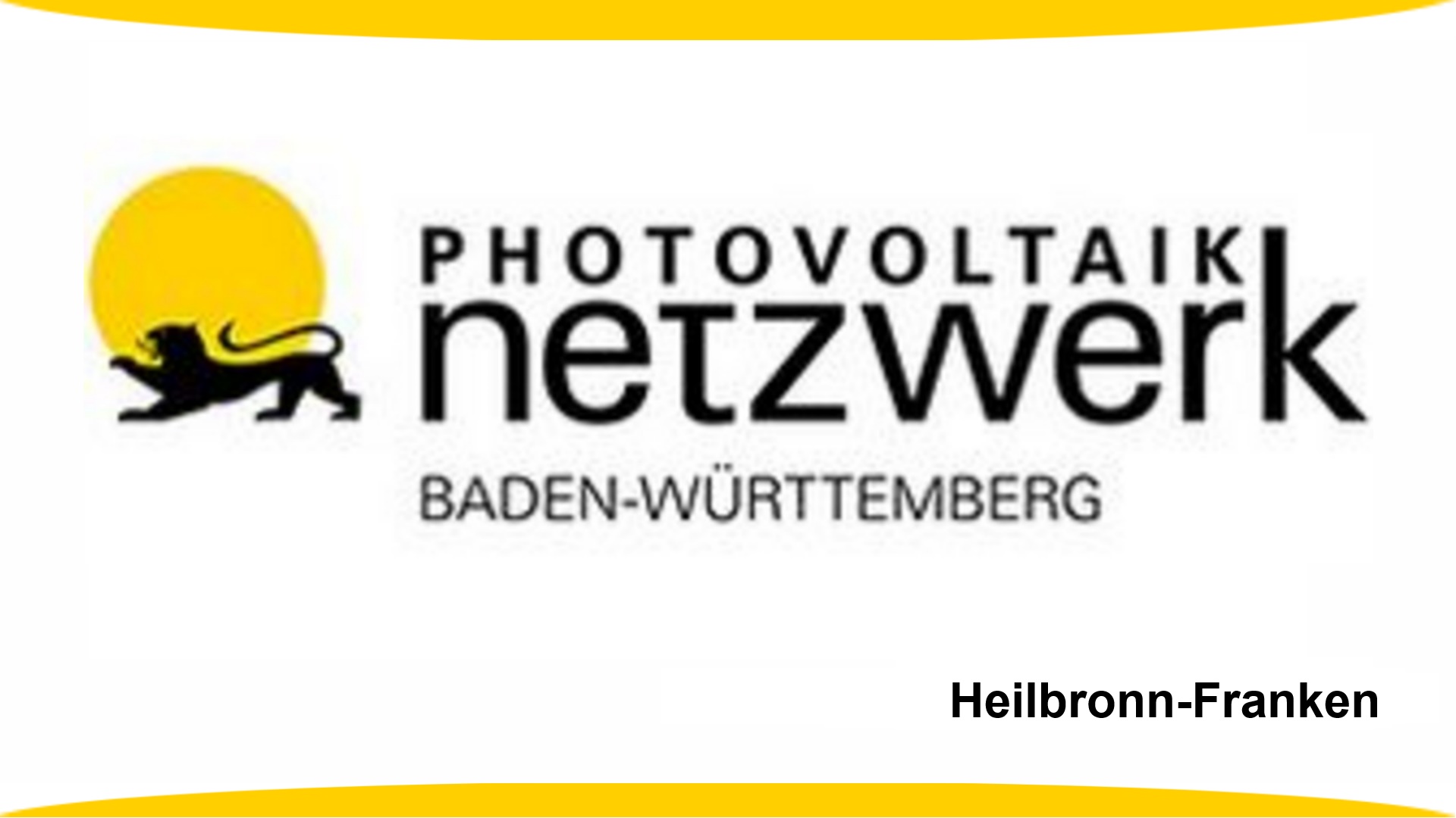 Logo des Veranstalters Photovoltaiknetzwerk Heilbronn-Franken zu PV-Veranstaltungen