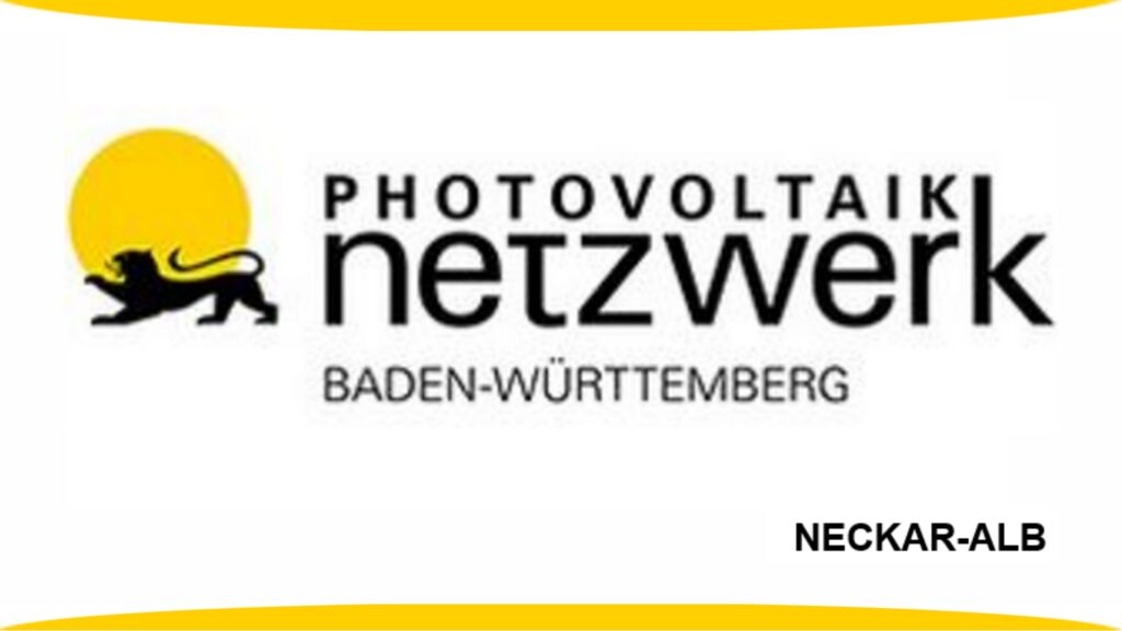 Logo des Veranstalters Photovoltaiknetzwerk Neckar-Alb zu PV-Veranstaltungen