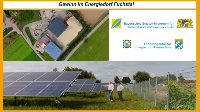 Einblicke in das Energiedorf Fuchstal