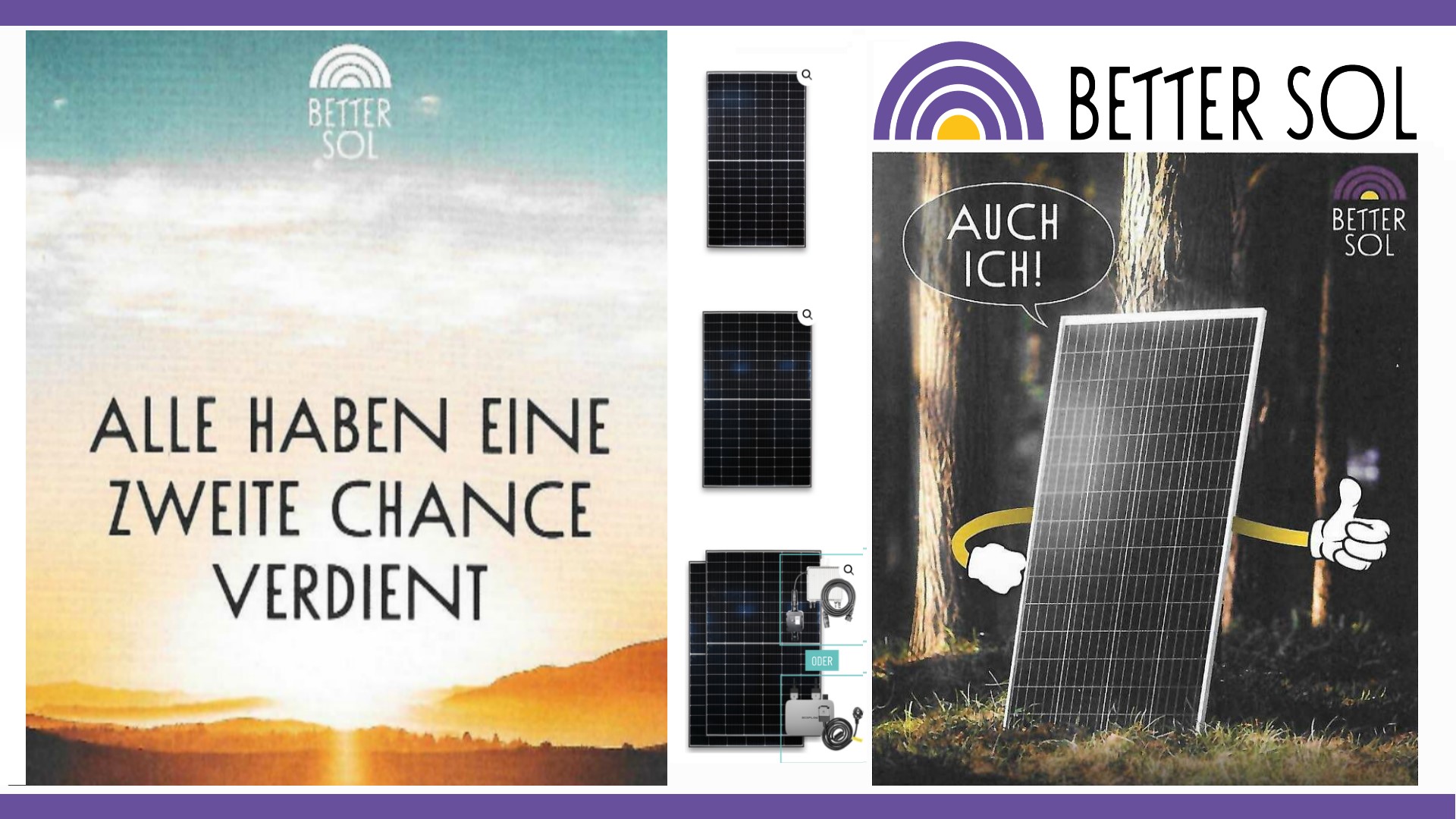 Auswahl gebrauchter Solarmodule zur Wiederverwendung im Sinne der nachhaltigen Energiewende