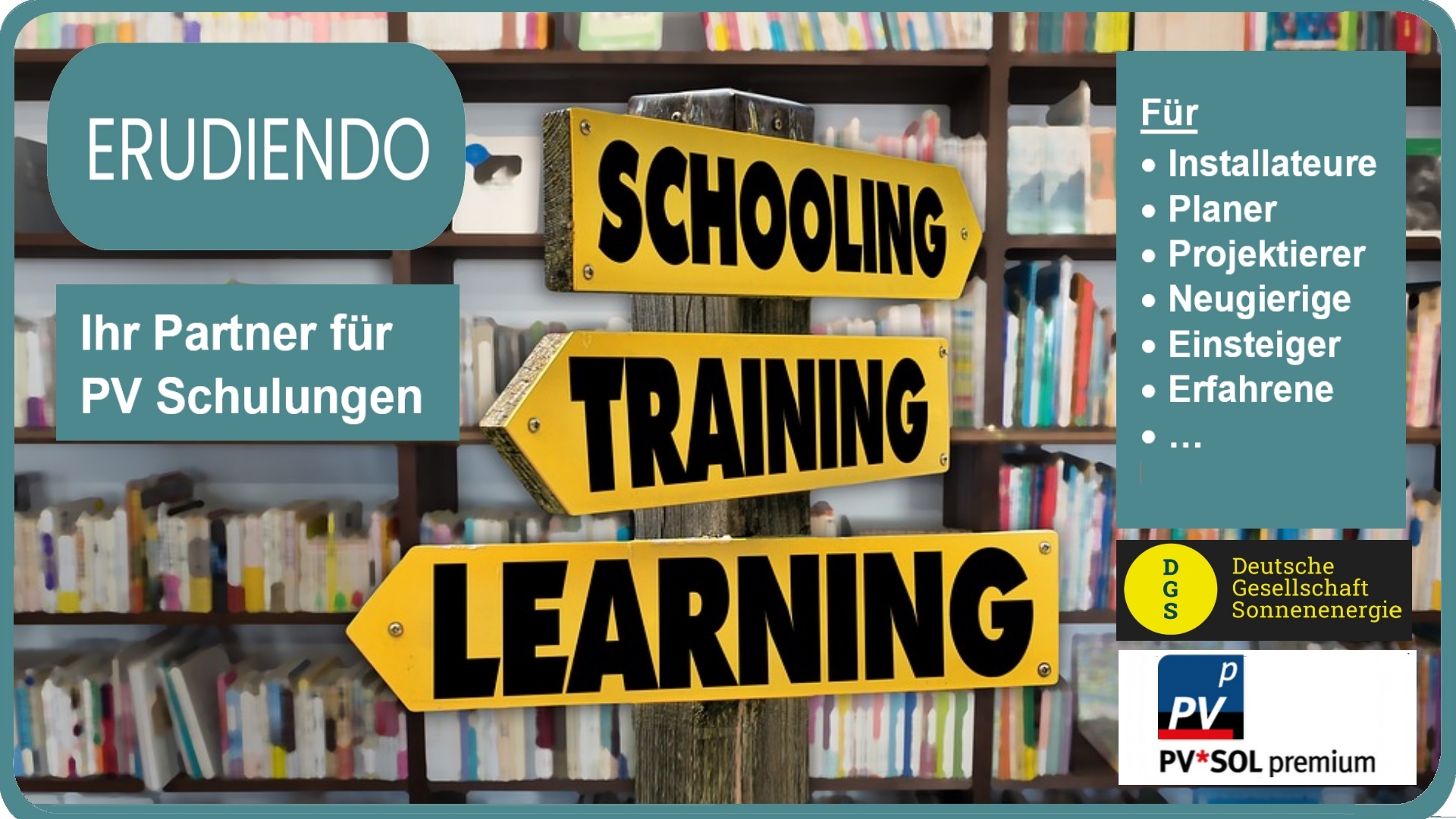 Menschen beim Lernen: Installateure, Planer, Einsteiger und Experten in kontinuierlicher Weiterbildung.
