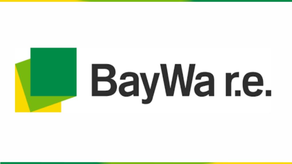 Logo der BayWa r.e. Solar Energy Systems GmbH, Veranstalter von PV-Seminaren.