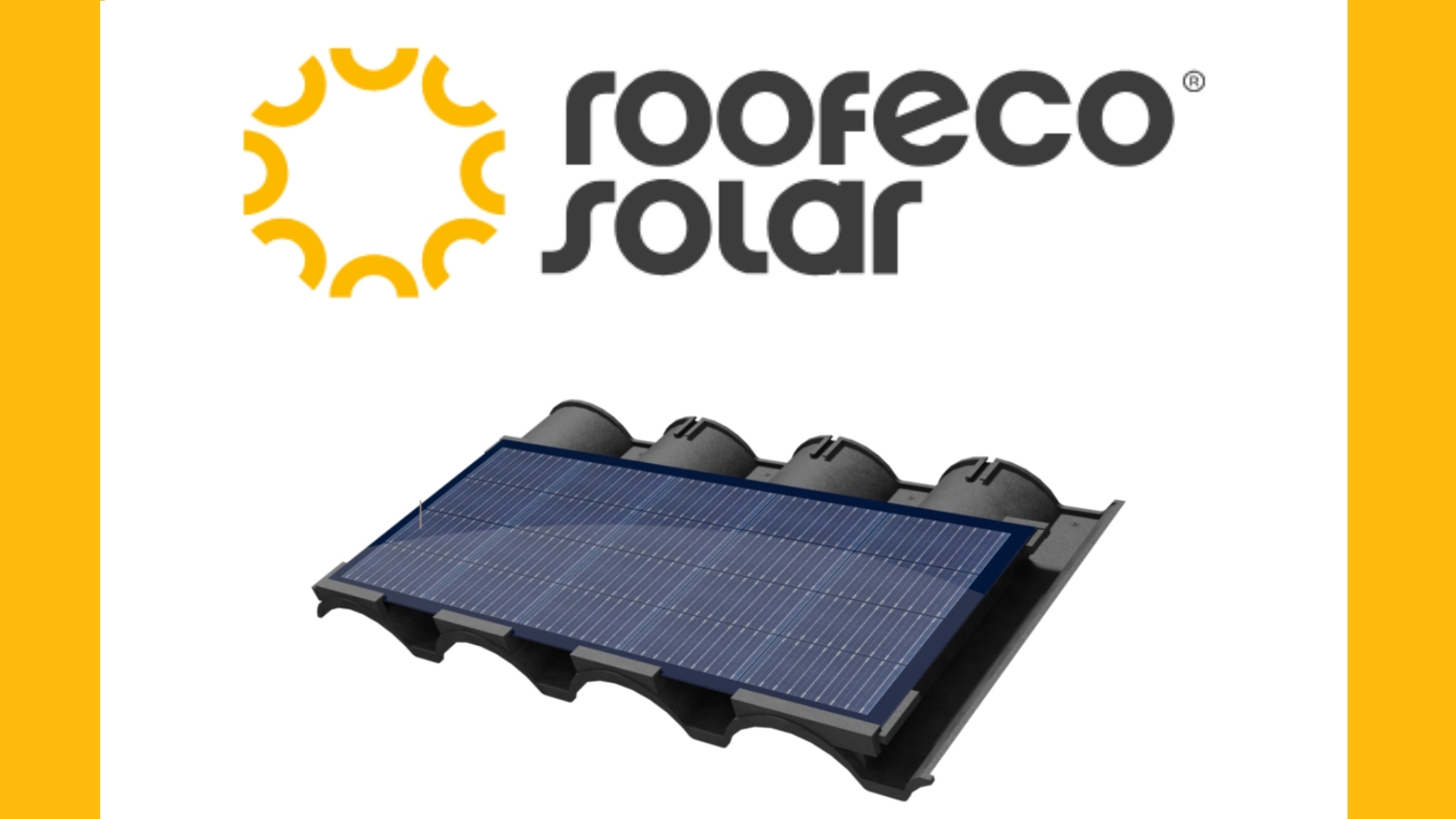 Logo der Roofeco Solar GmbH & Co. KG – Hersteller des innovativen Photovoltaik-Systemdachs