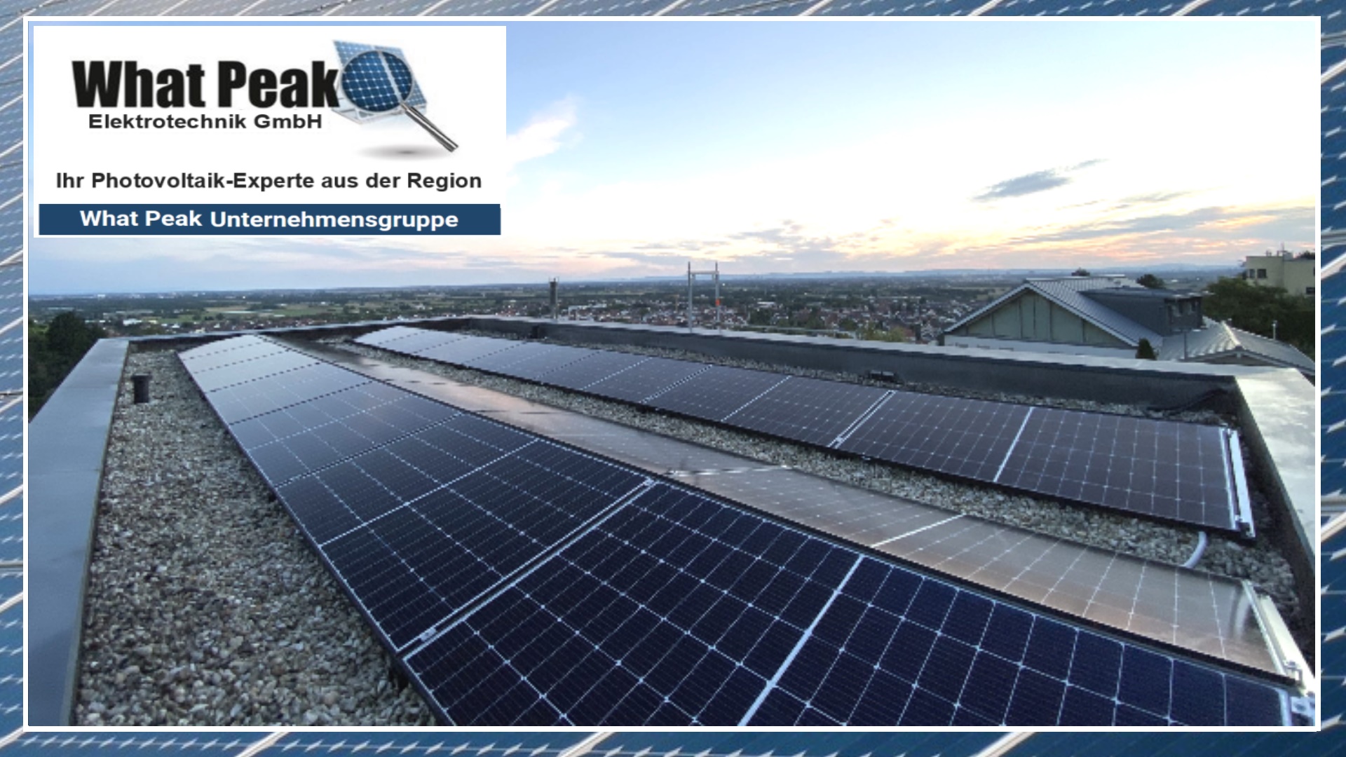 Photovoltaik auf Gewerbedach – saubere Energie für nachhaltige Unternehmen und industrielle Eigenversorgung.