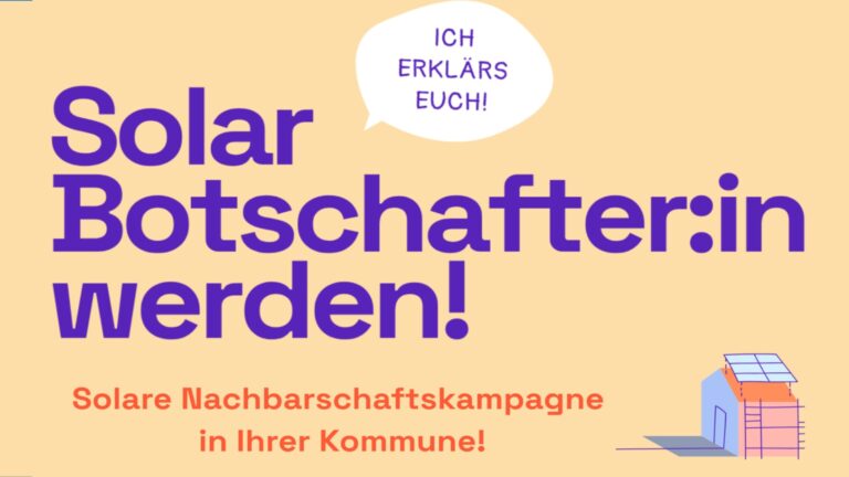 Logo „packsdrauf“ – Fortbildungsinitiative für Solarbotschafter:innen zur Förderung der Energiewende.