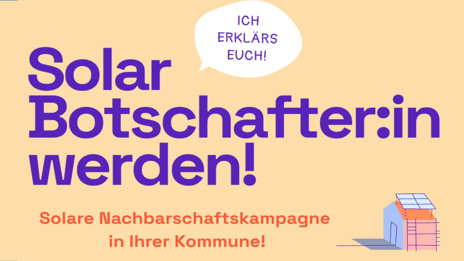 Logo „packsdrauf“ – Fortbildungsinitiative für Solarbotschafter:innen zur Förderung der Energiewende.