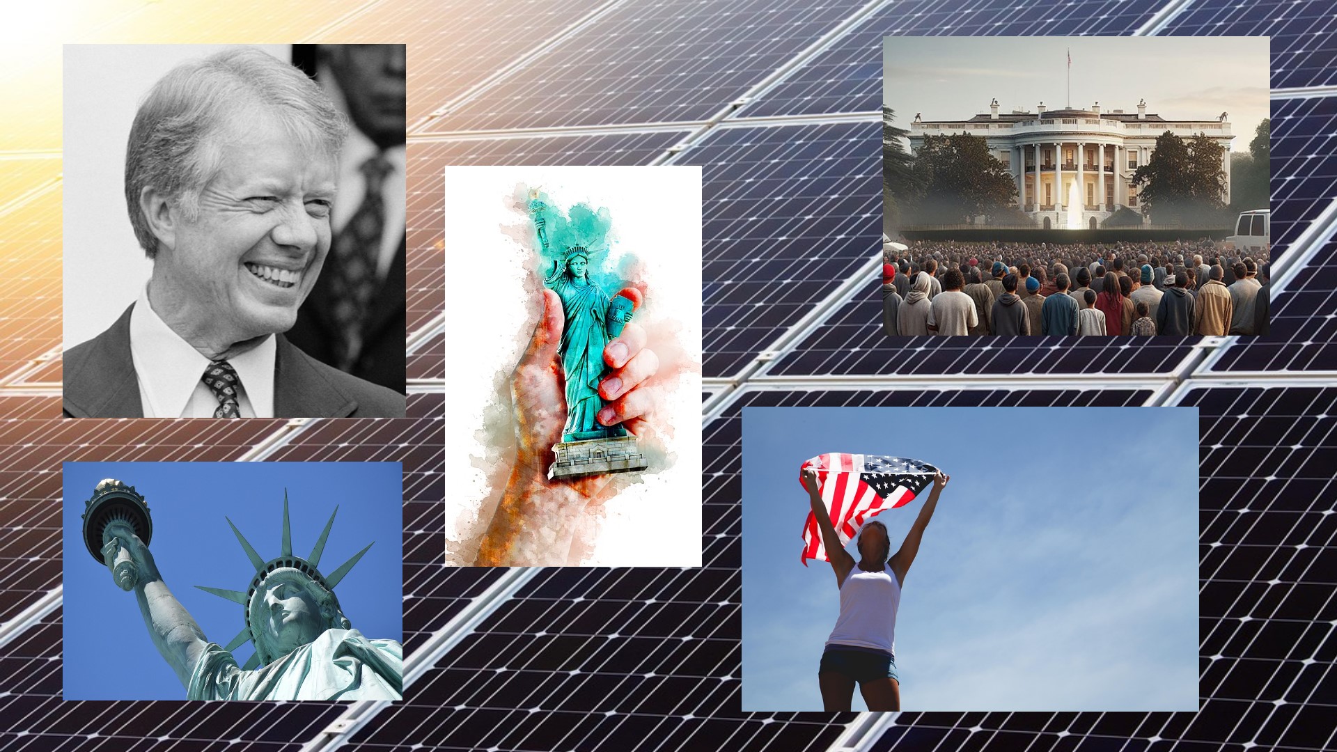 Jimmy Carter bei seiner Solar-Rede 1979 – Symbol für eine frühe Vision der Energiewende.