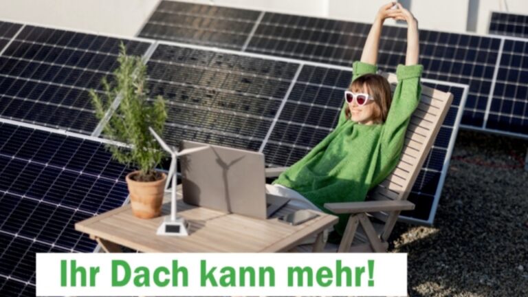Logo der Photovoltaikmesse „Ihr Dach kann mehr!“ in Bad Honnef