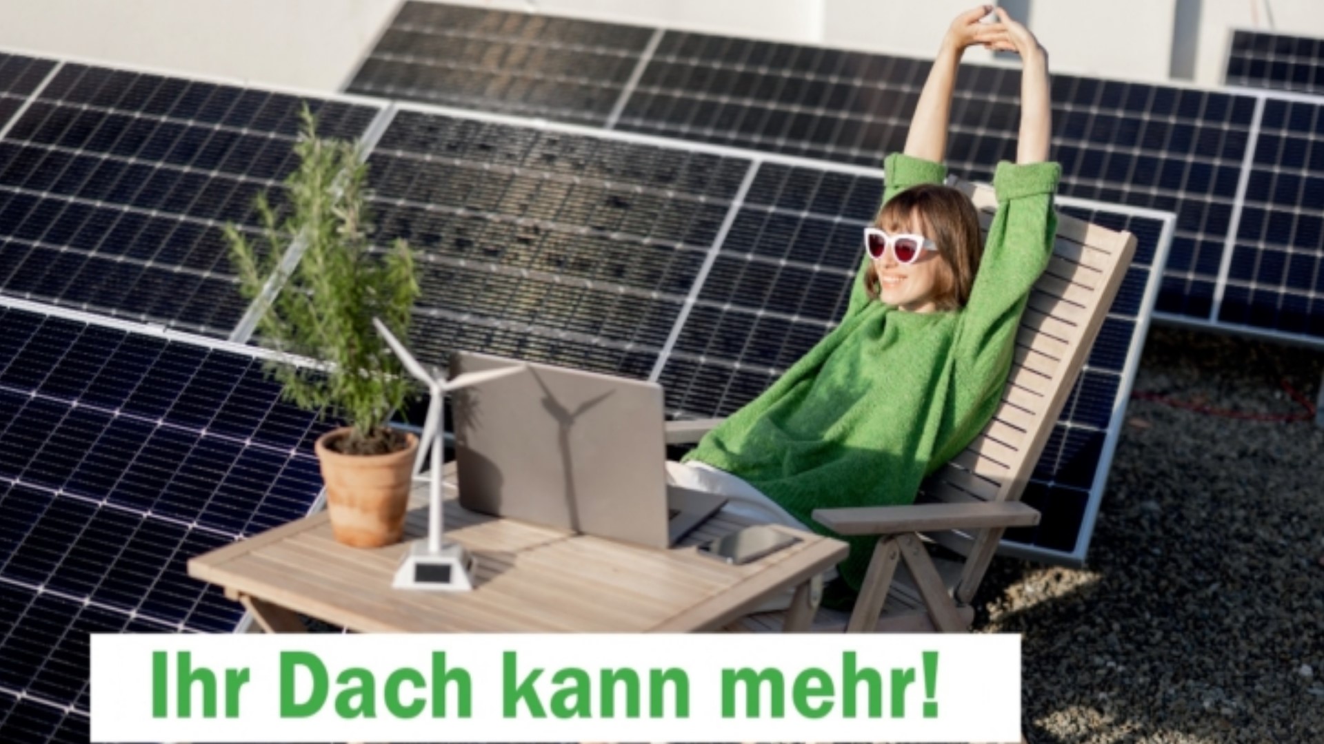 Logo der Photovoltaikmesse „Ihr Dach kann mehr!“ in Bad Honnef
