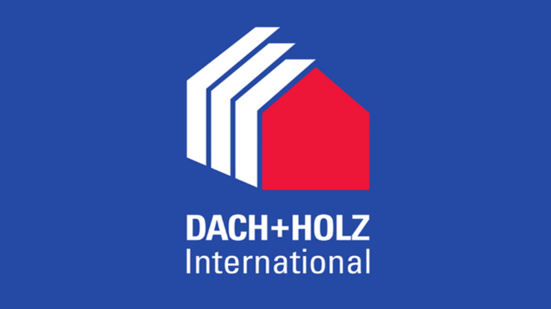Logo der DACH+HOLZ International mit Bezug zu Photovoltaik und Energiewende