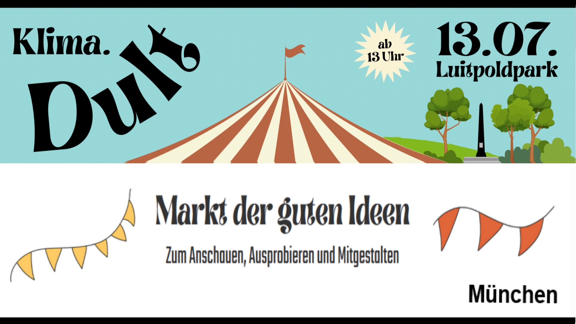 Logo der Veranstaltung Klimadult zu Klimaschutz und Photovoltaik in München