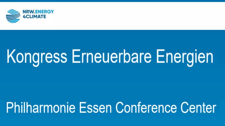 Logo Kongress Erneuerbare Energien Essen mit Fokus auf Energiewende und Photovoltaik