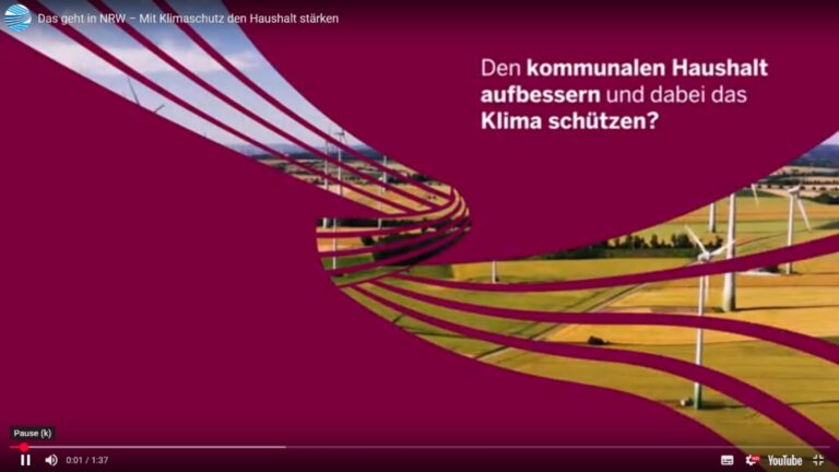 Titelbild des YouTube-Videos über die Energiewende in Lichtenau mit Fokus auf Photovoltaik und kommunale Energiespeicher
