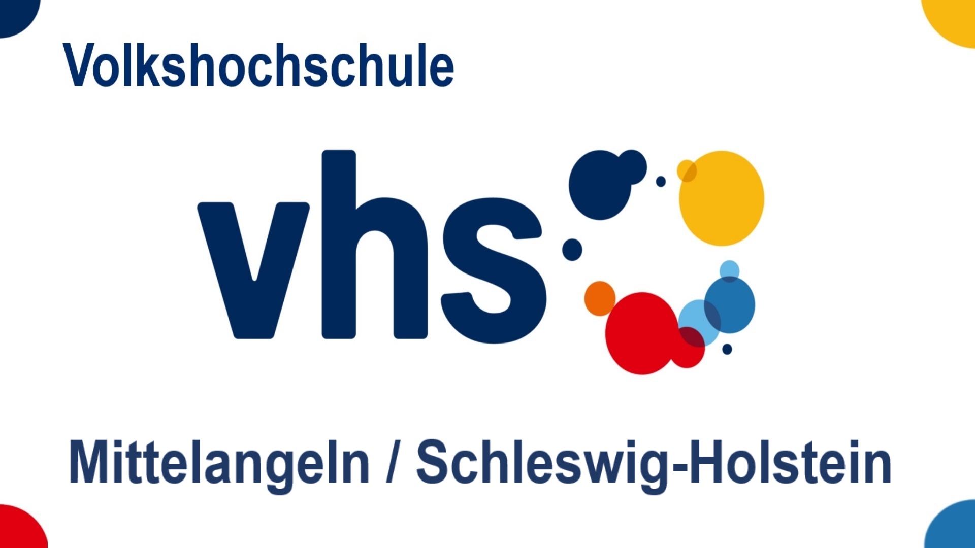 Logo der Volkshochschule (VHS) Mittelangeln in Schleswig-Holstein, Angebote zu Energiespeichern, Solar, Energiewende und Photovoltaik.