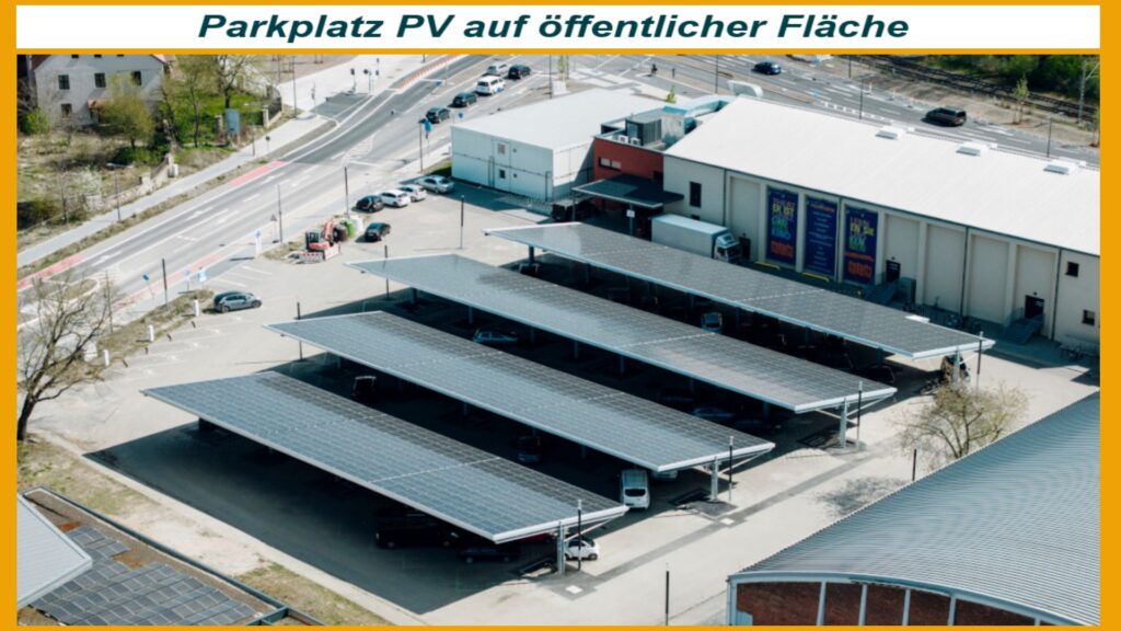 Solarcarport in Mannheim mit 101 Stellplätzen und integrierter Photovoltaikanlage