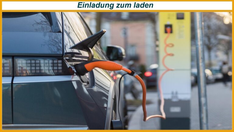 Elektroauto lädt an moderner Ladesäule und zeigt Fortschritt der Elektromobilität und Energiewende im Alltag.