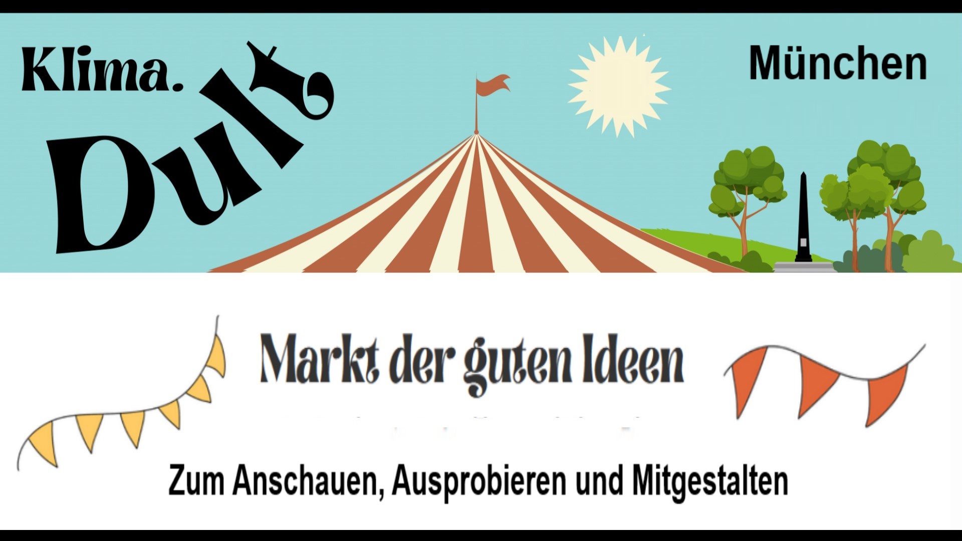 Logo der Veranstaltung Klimadult zu Klimaschutz und Photovoltaik in München