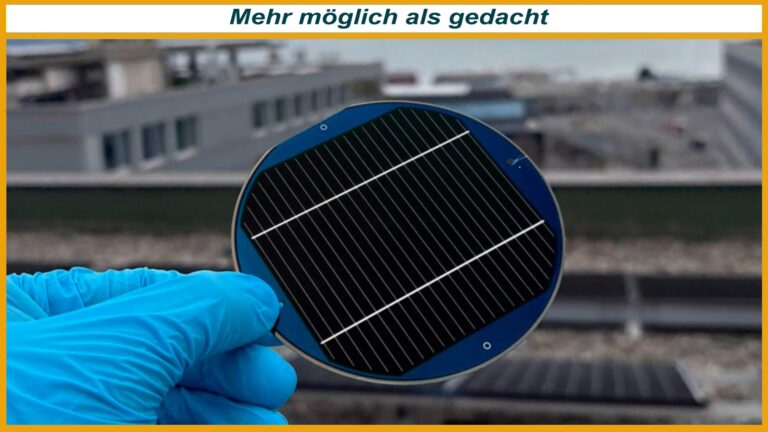 Neue mehrschichtige Solarzelle nutzt Sonnenlicht effizienter und steigert den Wirkungsgrad der Photovoltaik