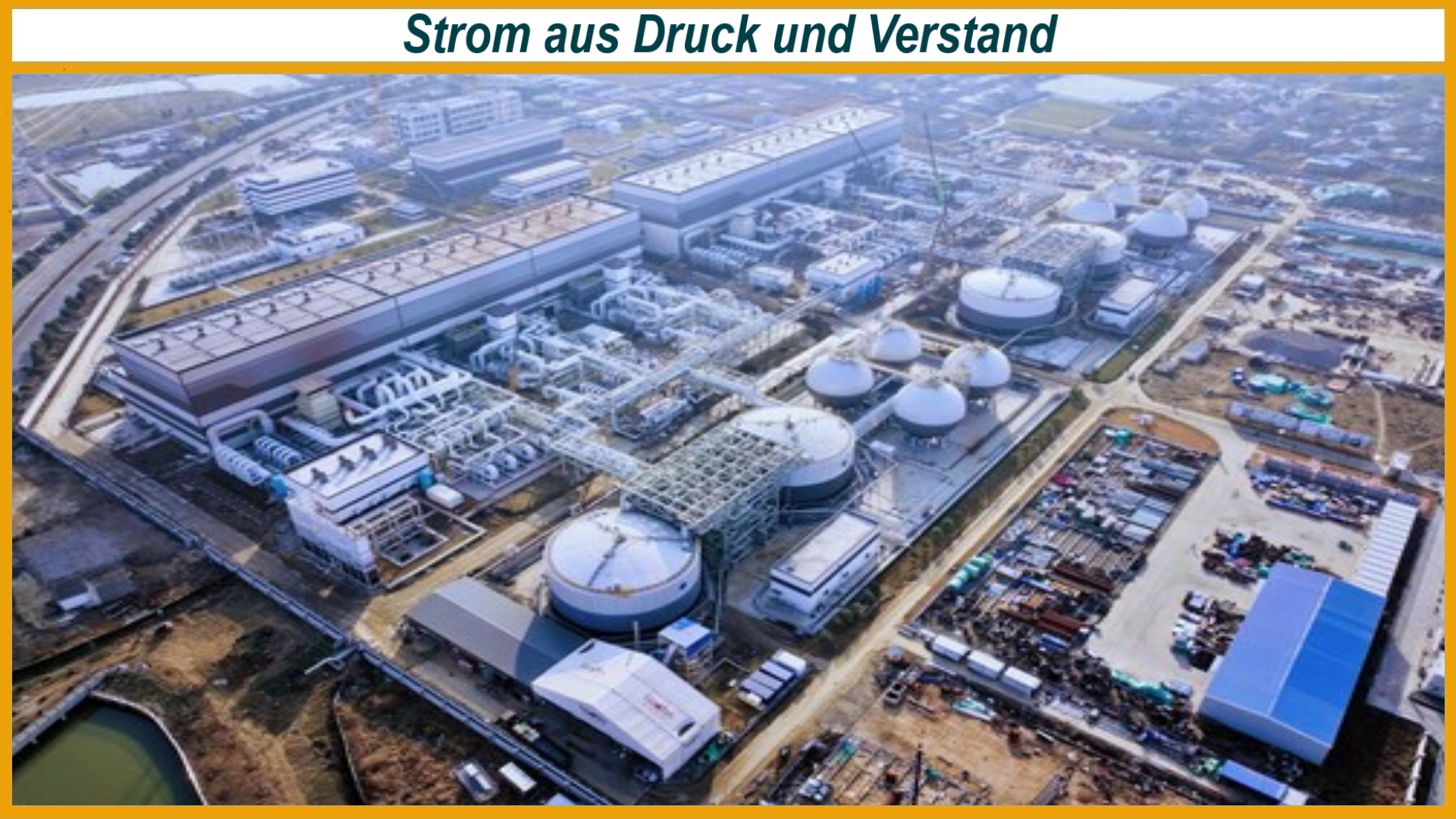 Großes Druckluftspeicherkraftwerk in China speichert erneuerbare Energie für stabile und flexible Stromversorgung