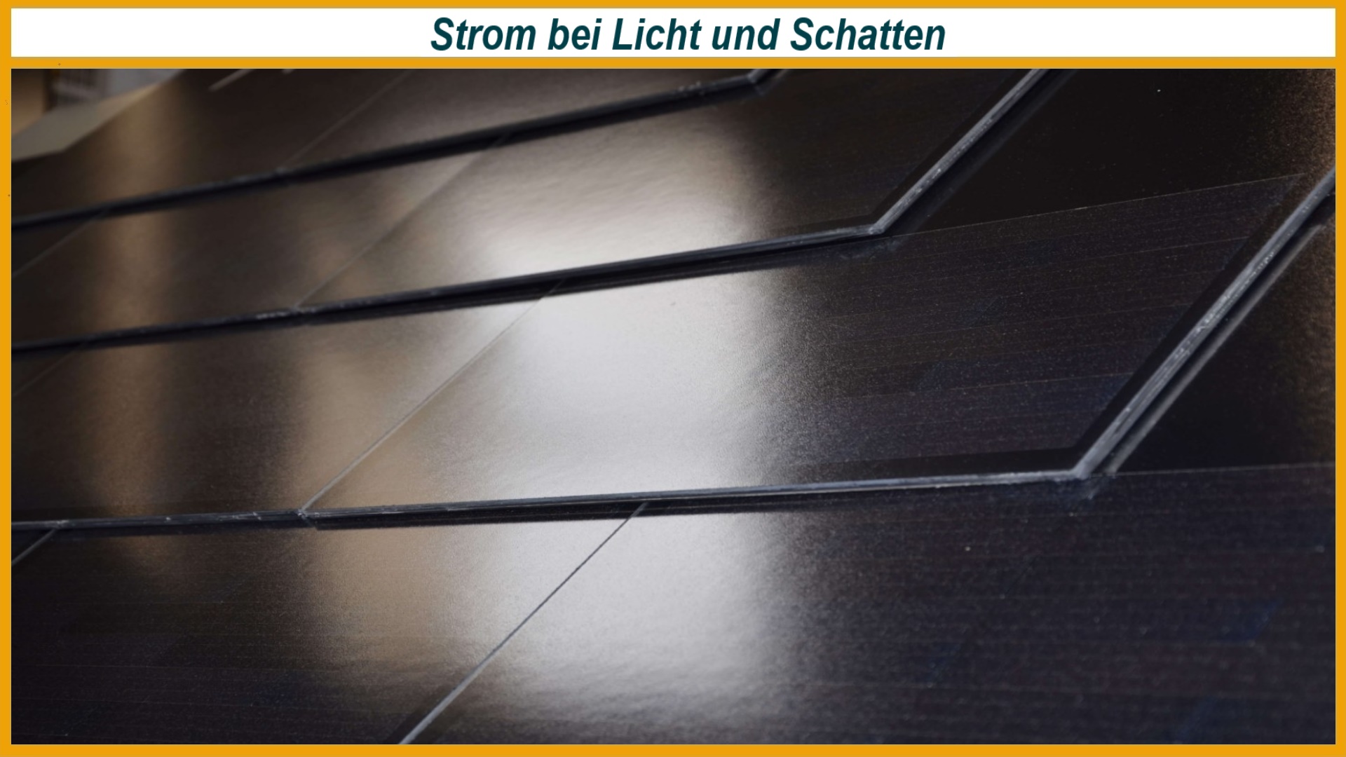 Solar-Dachziegel mit Matrix-Technologie steigern den Stromertrag auch bei teilweiser Verschattung einzelner Solarzellen.