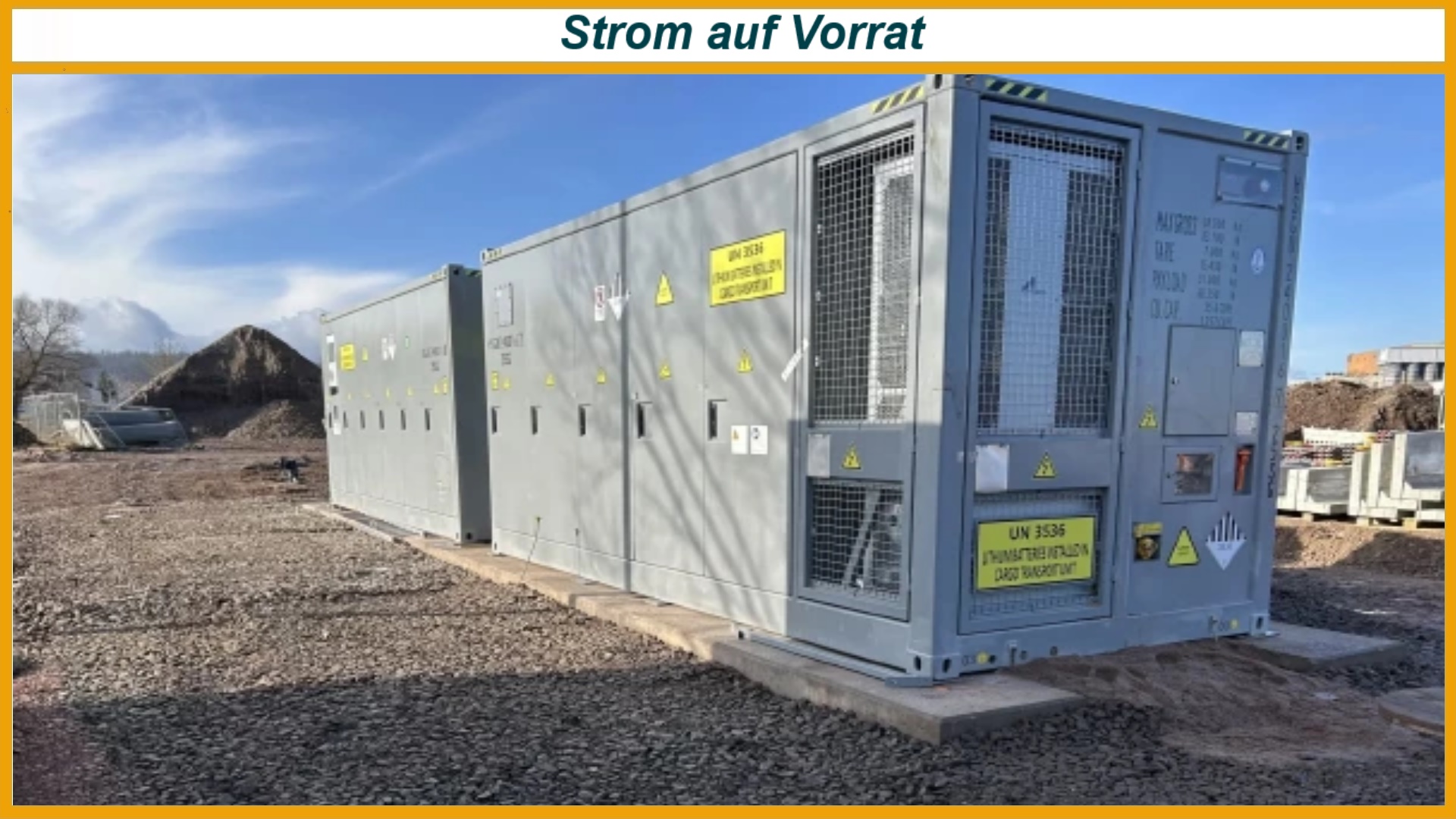 Der neue Großbatteriespeicher von Tauber Energy in Wertheim (Main-Tauber-Kreis) speichert überschüssigen Strom aus erneuerbaren Energien und stellt ihn bei Bedarf wieder für das Stromnetz bereit