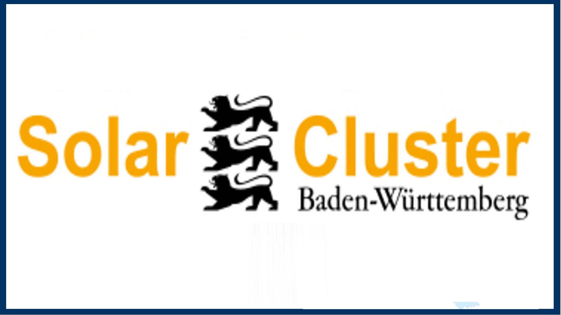 Logo des Solar Cluster Baden-Württemberg – Veranstalter für Photovoltaik-Events und Fachseminare